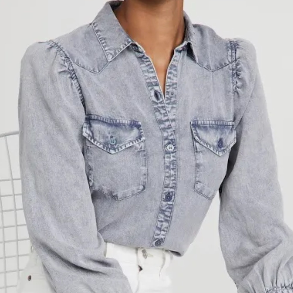 Rails denim button down - Picture 2 of 6